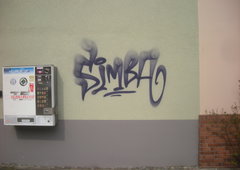 Graffiti Artwork in Osnabrück - Photo by Nameless - SIMBA, ABM (2015)