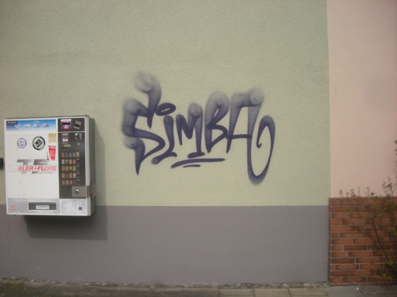 Graffiti Artwork in Osnabrück - Photo by Nameless - SIMBA, ABM (2015)