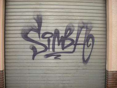 Graffiti Artwork in Osnabrück - Photo by Nameless - SIMBA, ABM (2015)