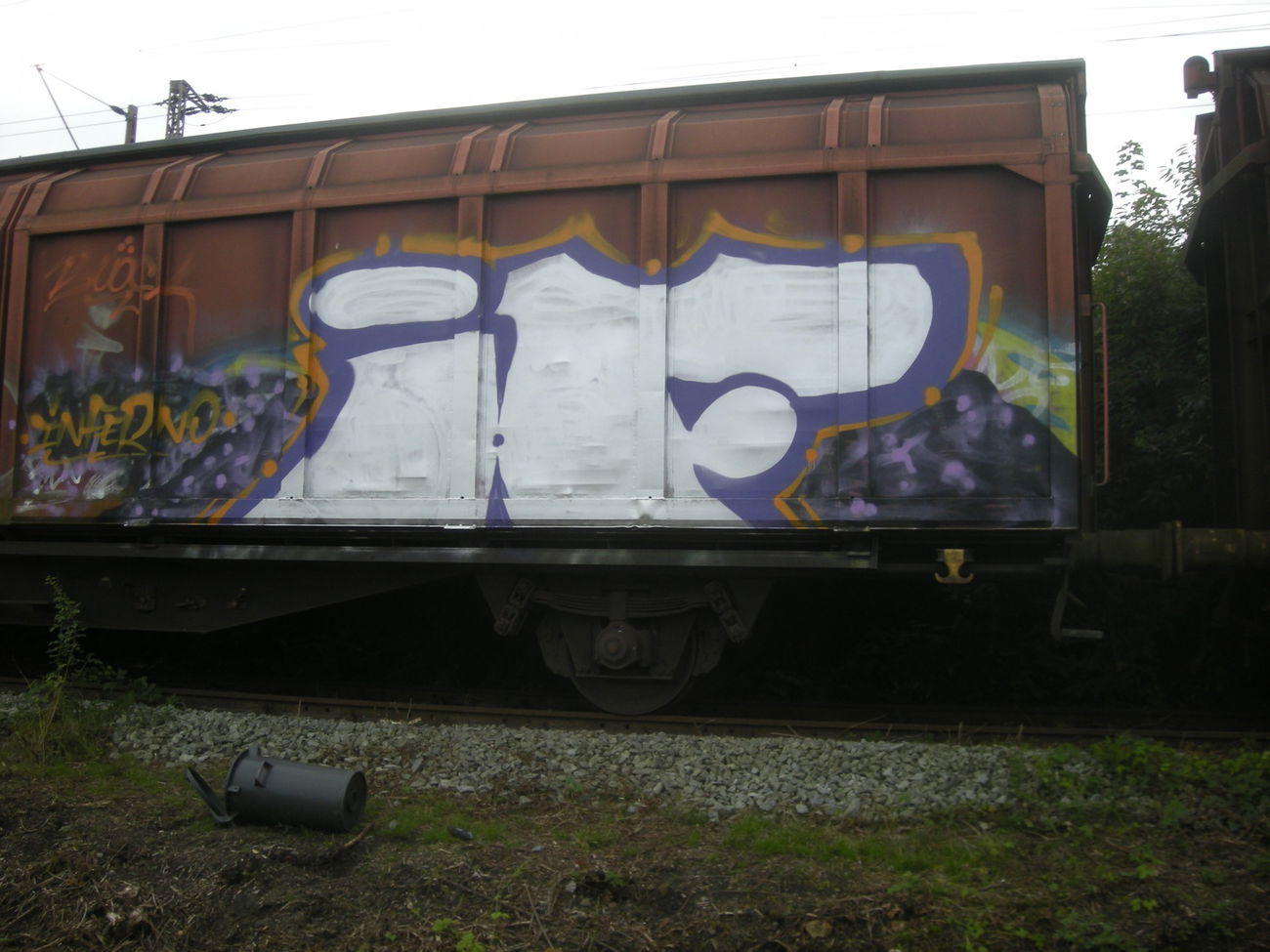 Graffiti in OSNABRÜCK - Photo by Nameless - IF, INFERNO, VFL (2017)