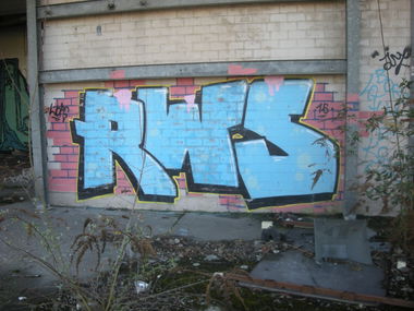 Graffiti Wall in Bonn - Photo by Nameless - RWS (2017)