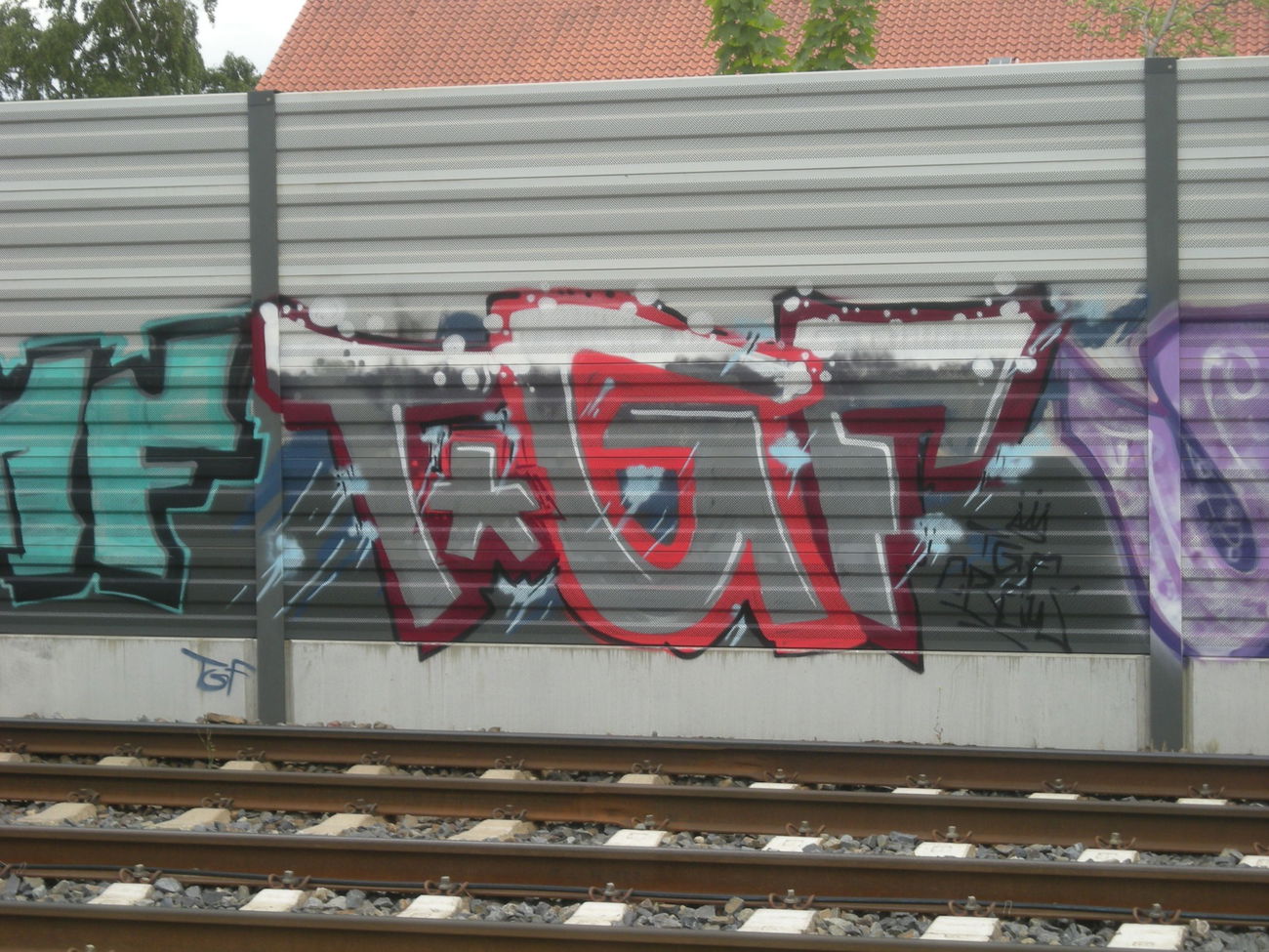 Graffiti Wall in Osnabrück - Photo by Nameless - TGF (2015)