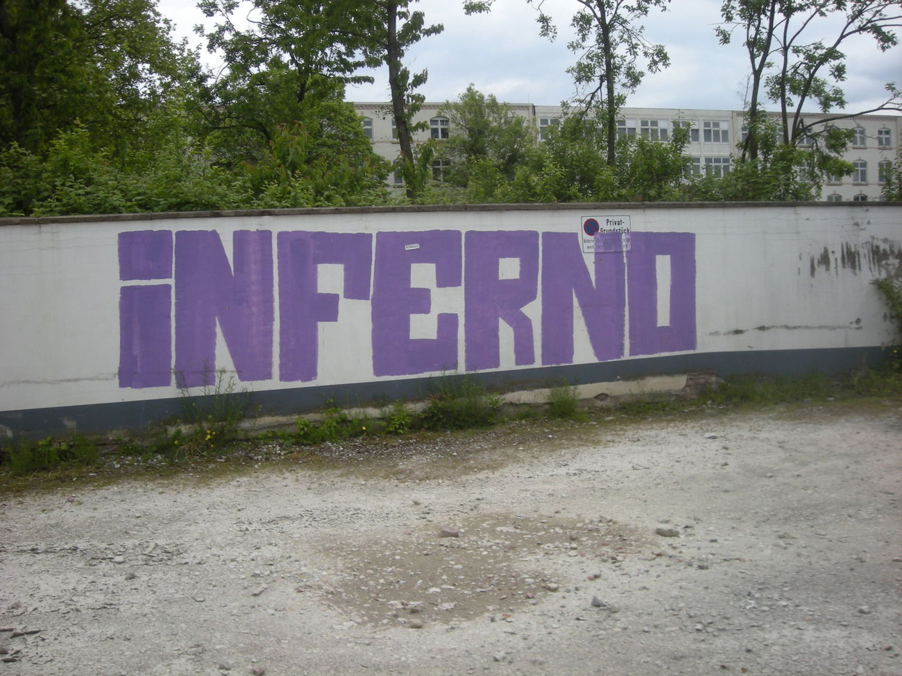 Graffiti Bombing in Osnabrück hans calmeyer platz - Photo by Nameless - INFERNO, IFOS, IF (2014)