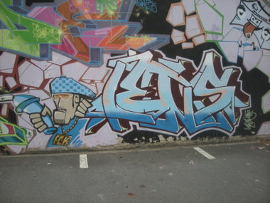 Graffiti Wall - Photo by Nameless