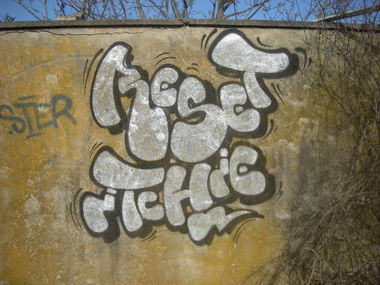 Graffiti Wall in Bonn - Photo by Nameless - RESET, ITCHIE