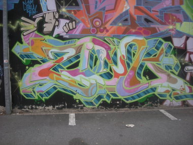 Graffiti Wall - Photo by Nameless