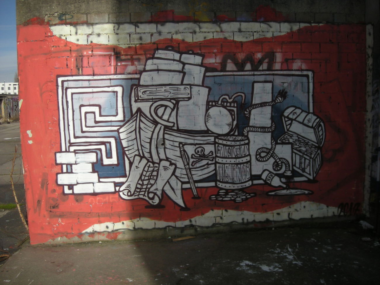 Graffiti Wall in Bonn - Photo by Nameless - STIL (2017)