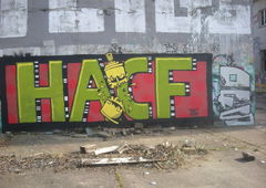 Graffiti Wall in Bonn - Photo by Nameless - HACF (2017)