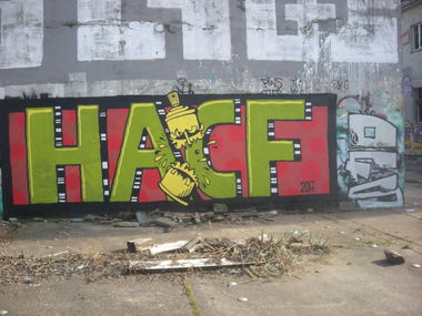 Graffiti Wall in Bonn - Photo by Nameless - HACF (2017)