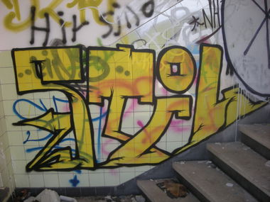 Graffiti Bombing in Bonn - Photo by Nameless - STIL