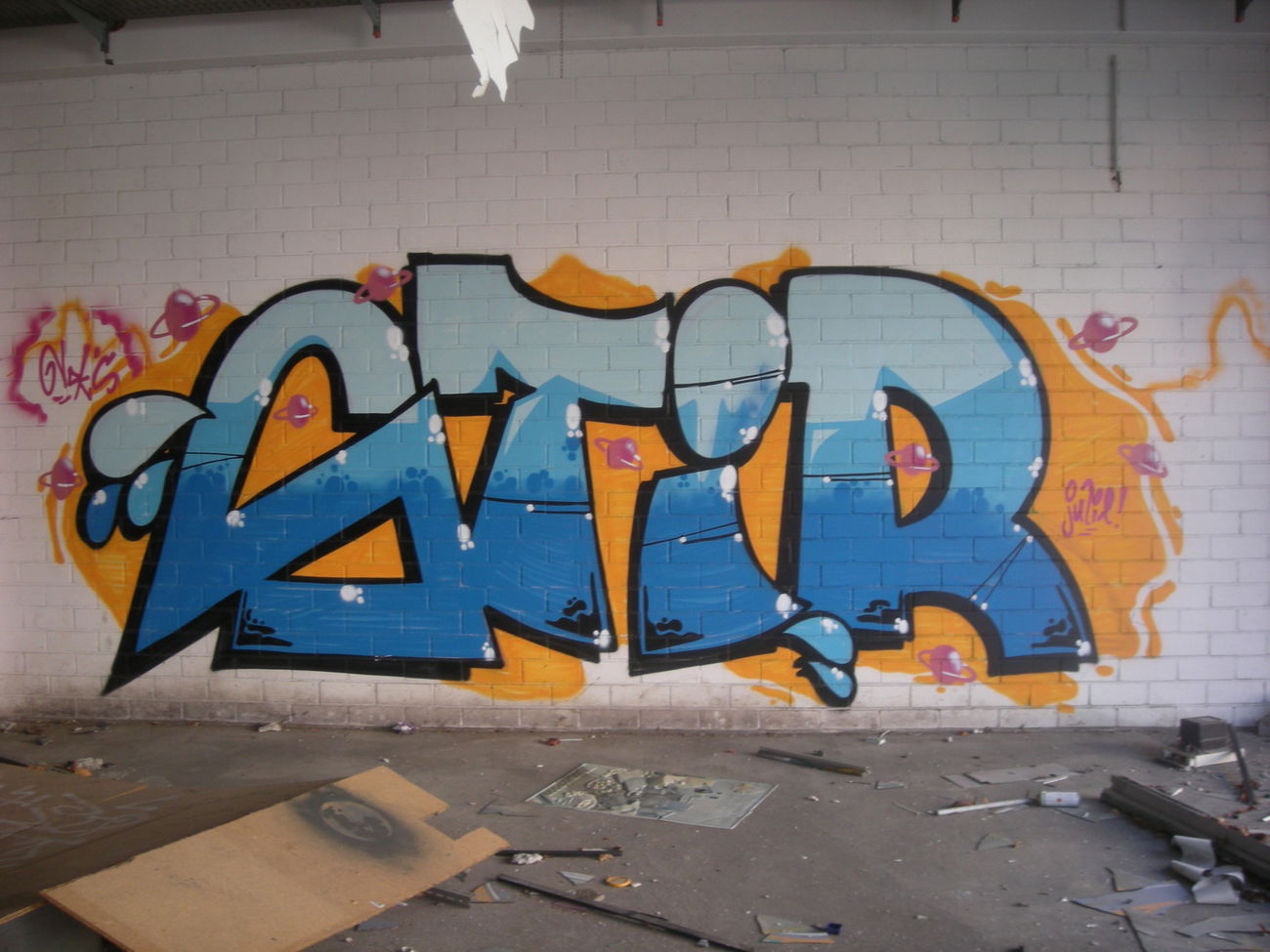 Graffiti Wall in Bonn - Photo by Nameless - STIR (2017)