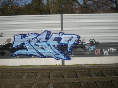 Graffiti Wall in Osnabrück - Photo by Nameless - TGF (2014)
