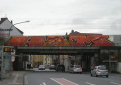 Graffiti Wall in Osnabrück - Photo by Nameless - ABM (2017)