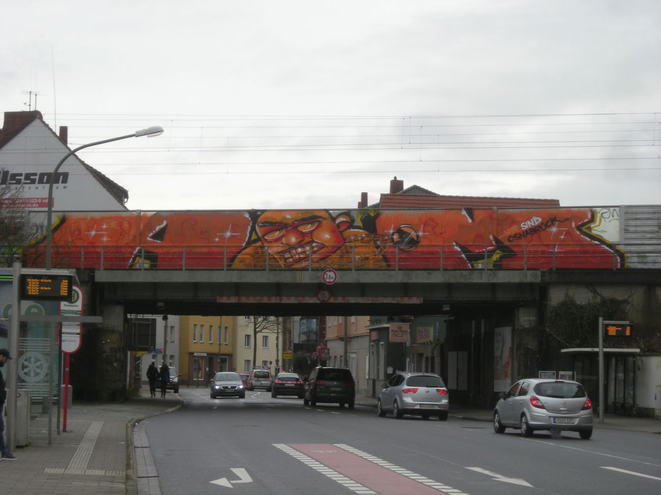 Graffiti Wall in Osnabrück - Photo by Nameless - ABM (2017)