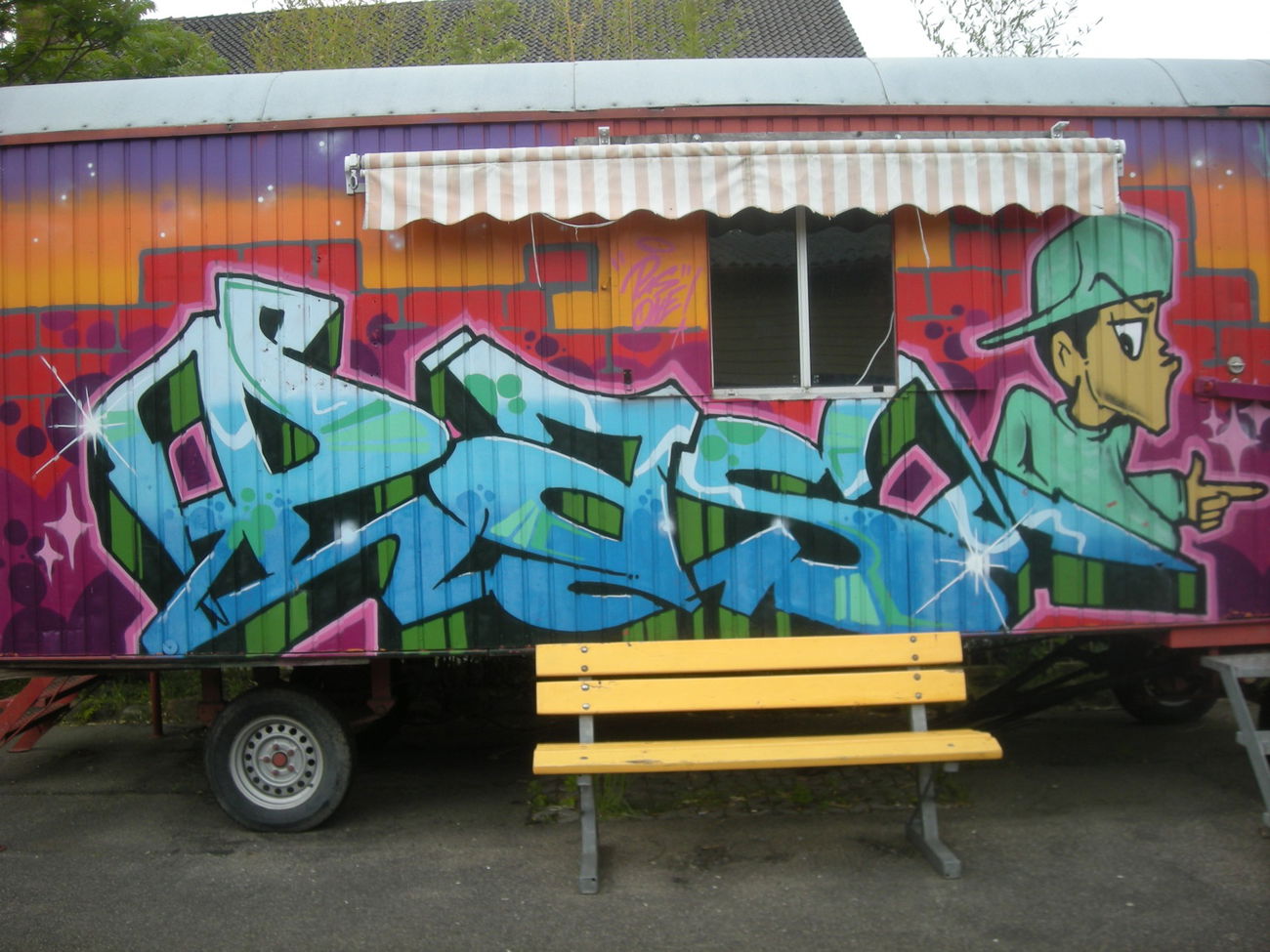 Graffiti Wall in Osnabrück - Photo by Nameless - PAS (2014)