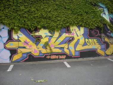 Graffiti Wall - Photo by Nameless - DIVA