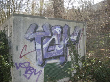 Graffiti Bombing in Osnabrück - Photo by Nameless - TGF