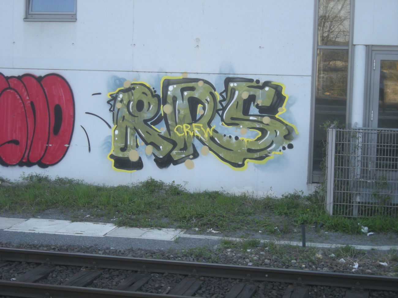 Graffiti Bombing in Osnabrück - Photo by Nameless - RRS (2017)