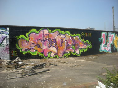 Graffiti Wall - Photo by Nameless