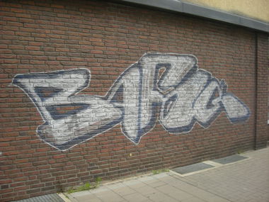 Graffiti Bombing in Osnabrück rosenplatz  - Photo by Nameless - BAFOG