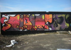 Graffiti Wall in Bonn - Photo by Nameless (2017)