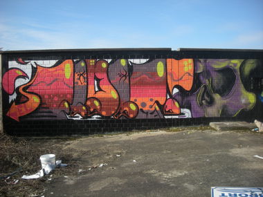 Graffiti Wall in Bonn - Photo by Nameless (2017)