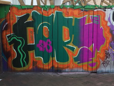 Graffiti Wall in Osnabrück - Photo by Nameless - HARY, 2B, 2BAD (2016)