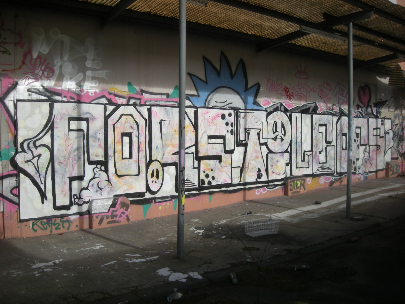 Graffiti Wall in Bonn - Photo by Nameless - FORST, STIL (2017)