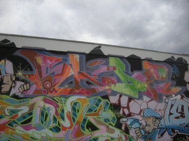 Graffiti Wall - Photo by Nameless - SLIDE