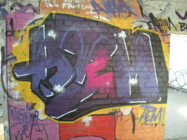 Graffiti Wall in Osnabrück - Photo by Nameless - ATEM (2014)