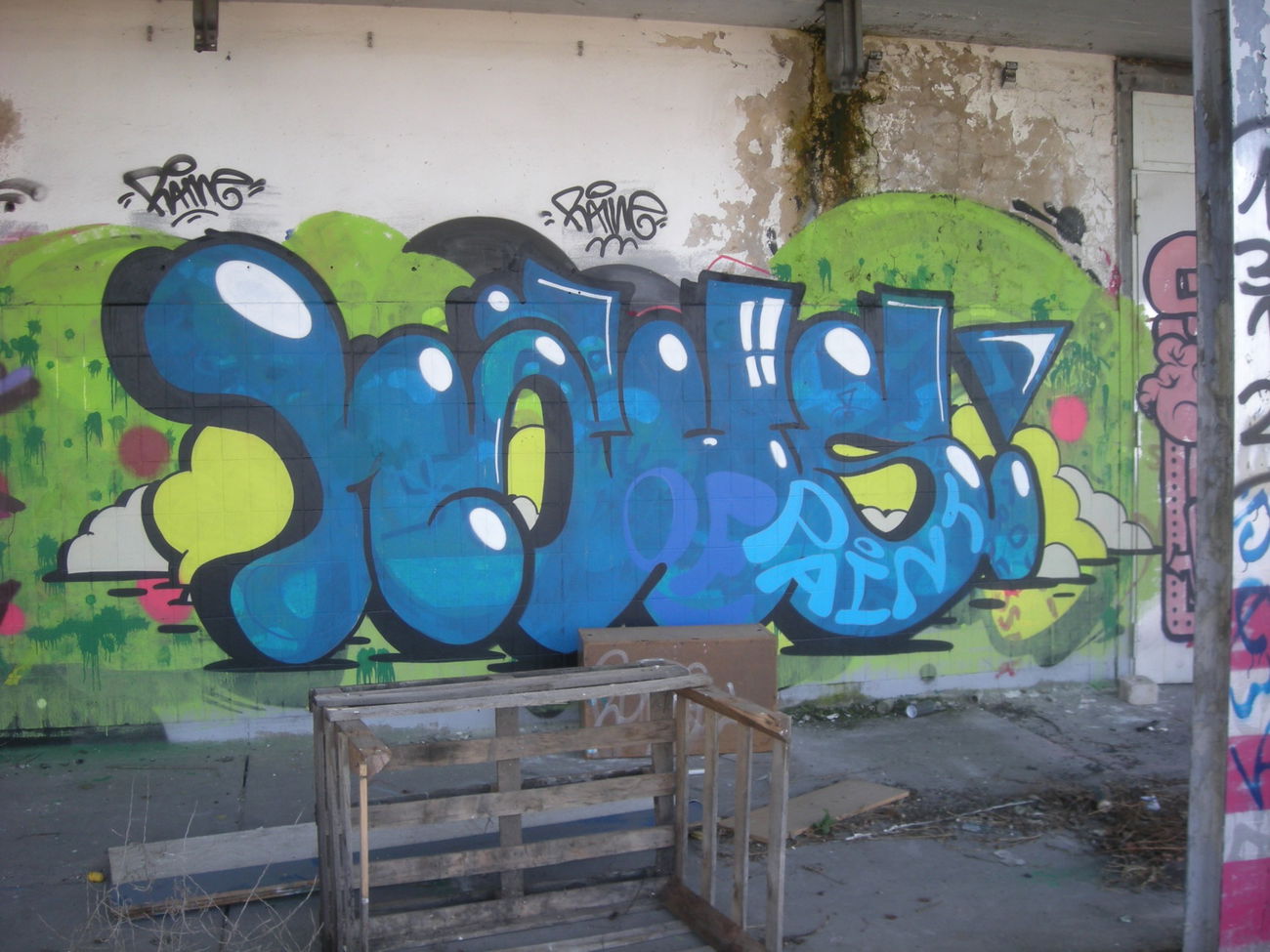 Graffiti Wall in Bonn - Photo by Nameless - HAUS (2017)