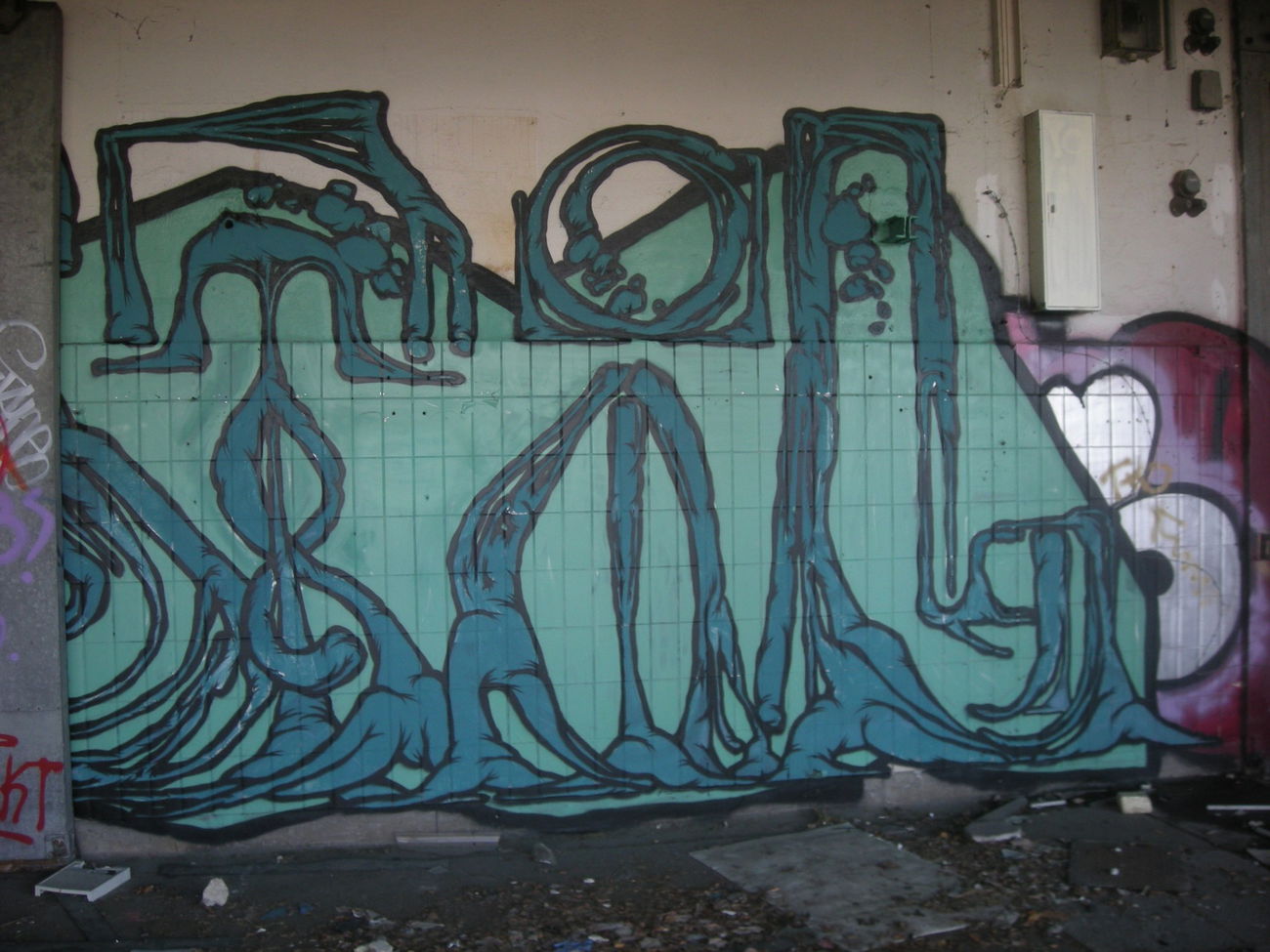 Graffiti Wall in Bonn - Photo by Nameless - STIL (2017)