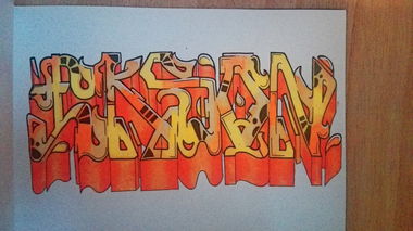 Graffiti Sketch - Photo by Narkose (2017)