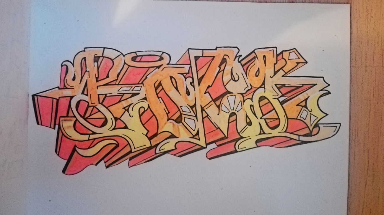 Graffiti Sketch - Photo by Narkose (2017)