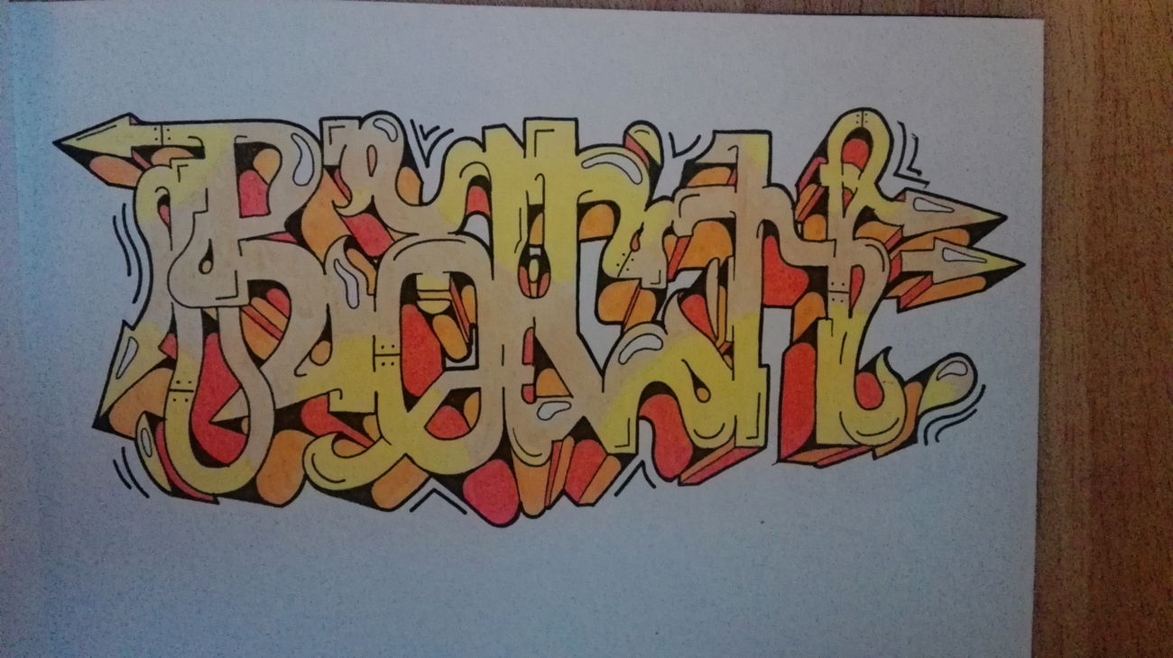 Graffiti Sketch - Photo by Narkose (2017)