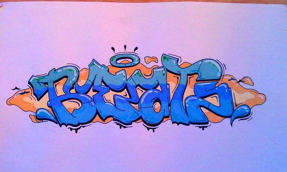 Graffiti Sketch - Photo by Narkose