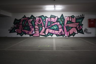 Graffiti Wall in Rottweil - Photo by Nase96 (2021)