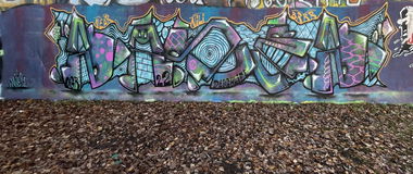 Graffiti Wall in Hamburg - Photo by Nase96 (2022)