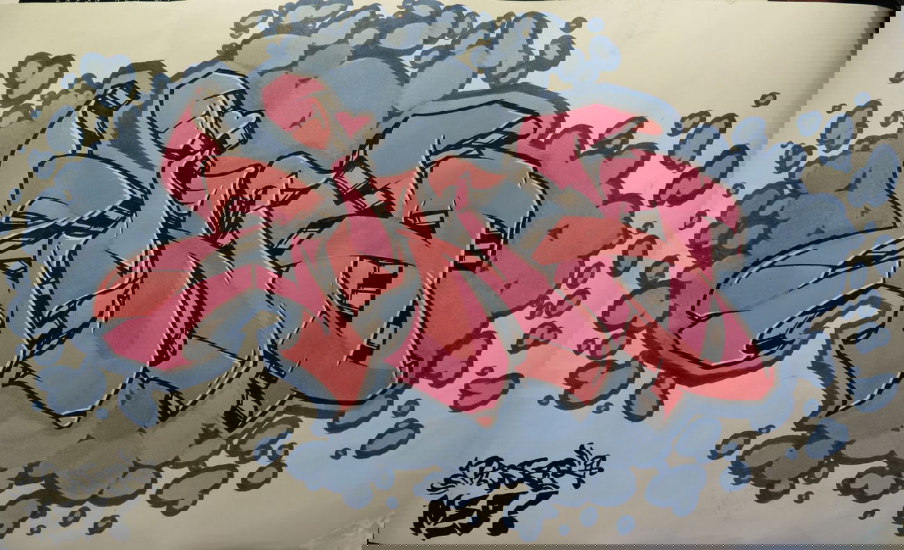 Graffiti Sketch - Photo by Naser