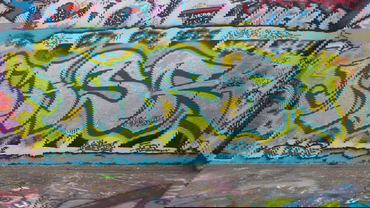 Graffiti Wall - Photo by Naser