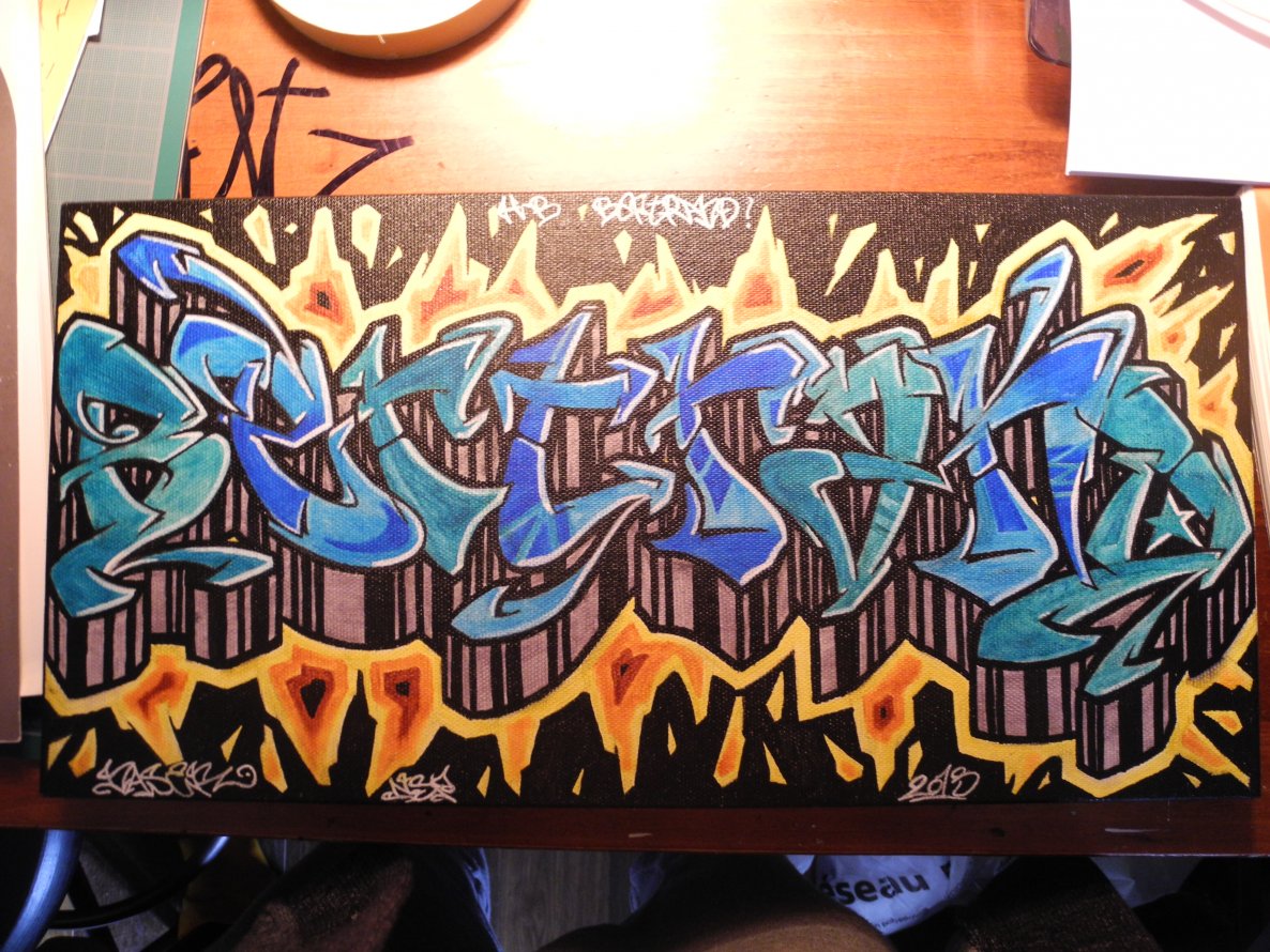 Graffiti Artwork - Photo by Naser