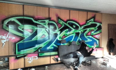 Graffiti Wall - Photo by Naskinach - dicit, tvpc, 2017