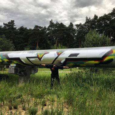 Graffiti Wall - Photo by Naskinach - tvp, crew, dicit