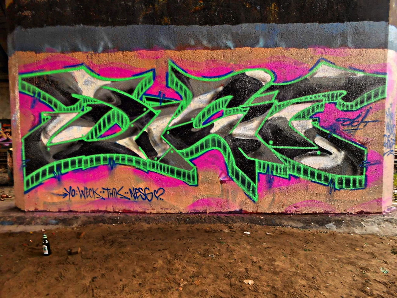 Graffiti Wall - Photo by Naskinach - dicit, tvpc, 2017