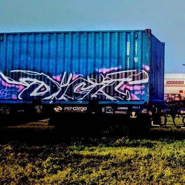 Graffiti Wall - Photo by Naskinach - dicit, tvpc, fr8