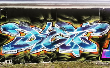 Graffiti Wall - Photo by Naskinach - dicit, tvp, crew