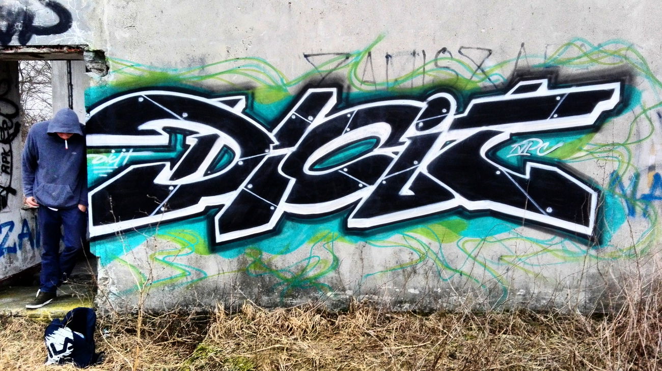 Graffiti Wall - Photo by Naskinach - dicit, tvp, crew