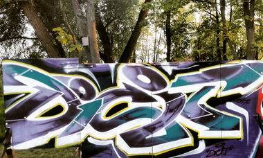 Graffiti Wall - Photo by Naskinach - dicit, tvp, crew