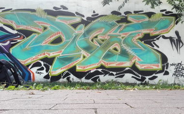 Graffiti Wall - Photo by Naskinach - Dicit, Tvpc, Chojnice