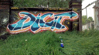 Graffiti Wall - Photo by Naskinach - dicit, tvp, crew